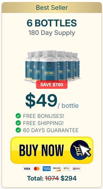 jertaris 6 bottles price
